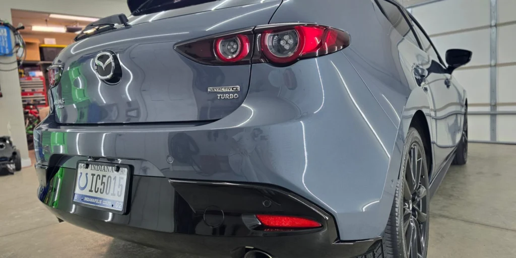 Unlike wax or polish, ceramic coating bonds to your paint for long-lasting protection and shine, rain or shine, it stays put.